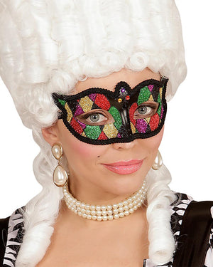 Harlequin Eye Mask