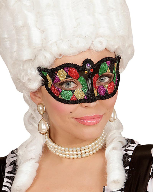 Harlequin Eye Mask