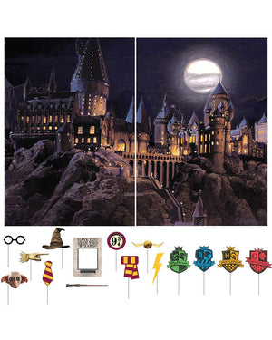 Harry Potter Castle 2m Scene Setter with Props