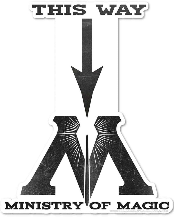 Harry Potter Ministry of Magic Decal 10cm