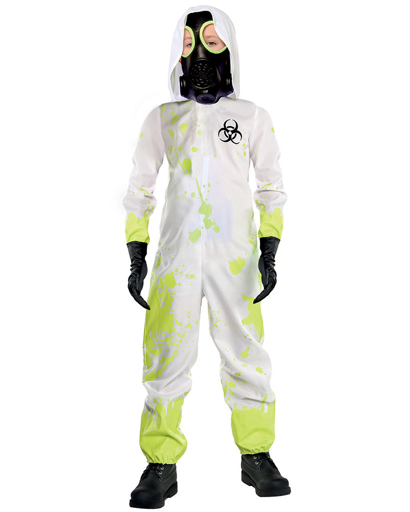 Hazmat Suit Boys Costume 4-6 Years