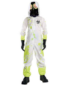 Hazmat Suit Boys Halloween Costume 4-6 Years