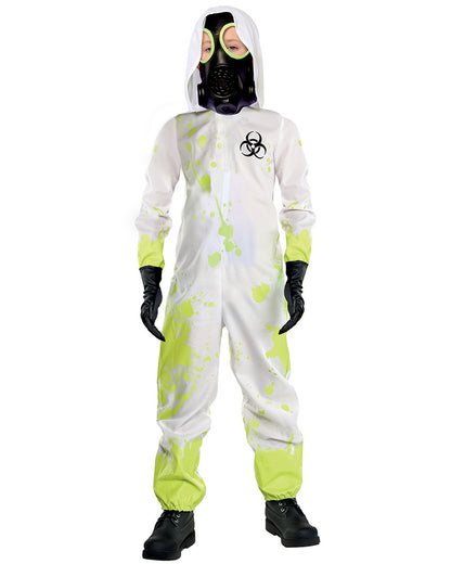 Hazmat Suit Boys Costume 4-6 Years