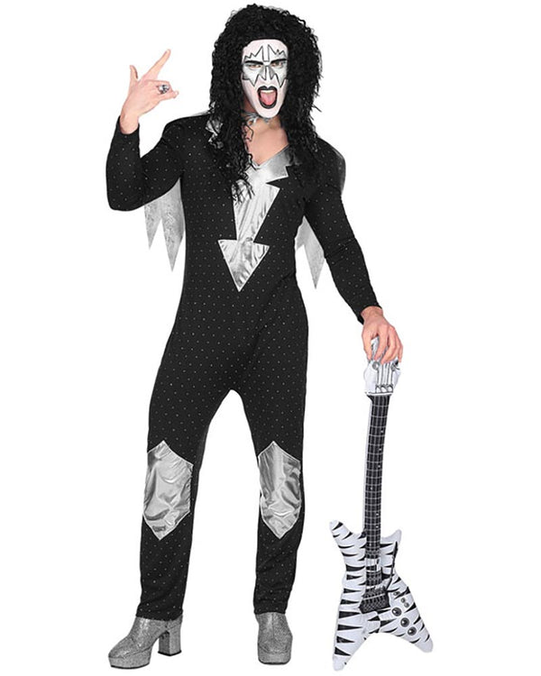Heavy Metal Rock Star Mens Costume