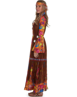 60s Hippie Dress Womens Costume