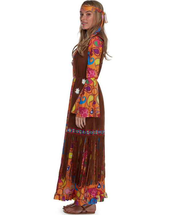 60s Hippie Dress Womens Costume