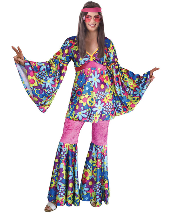 Hippie Girl Womens Costume