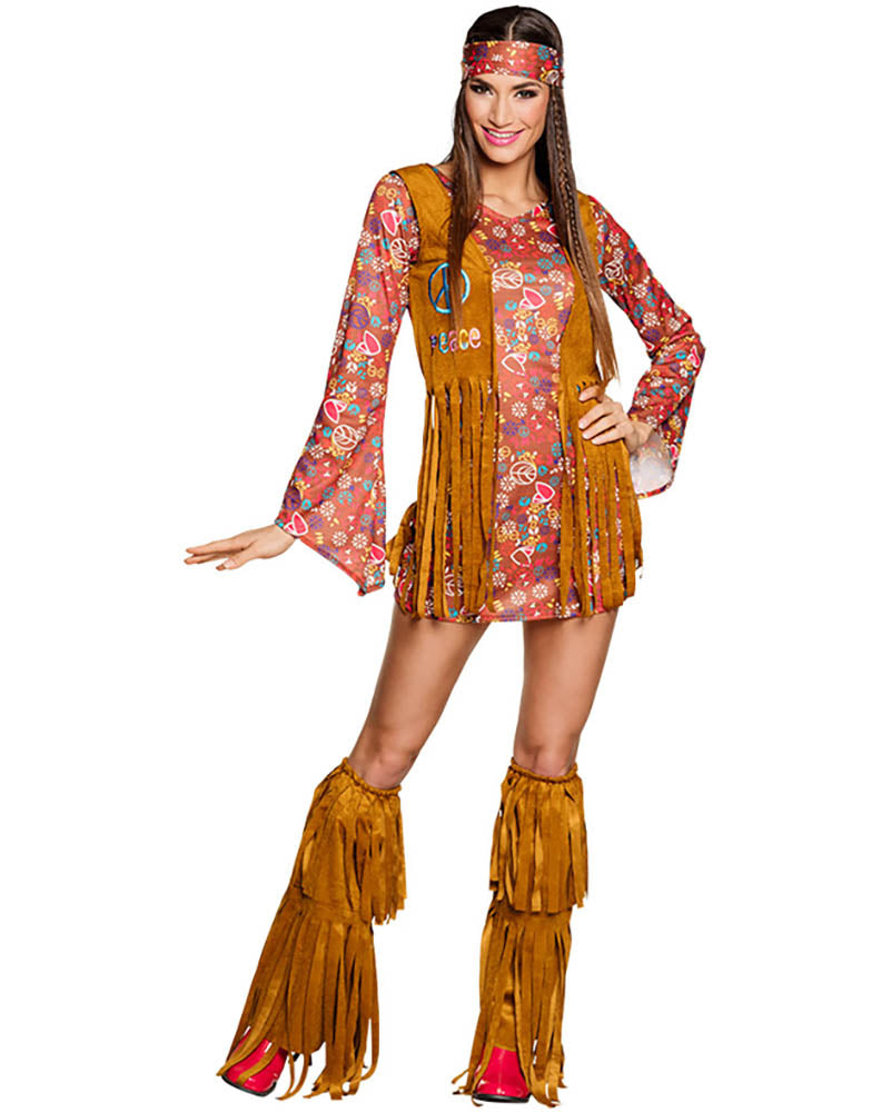 60s Hippie Hottie Womens Costume
