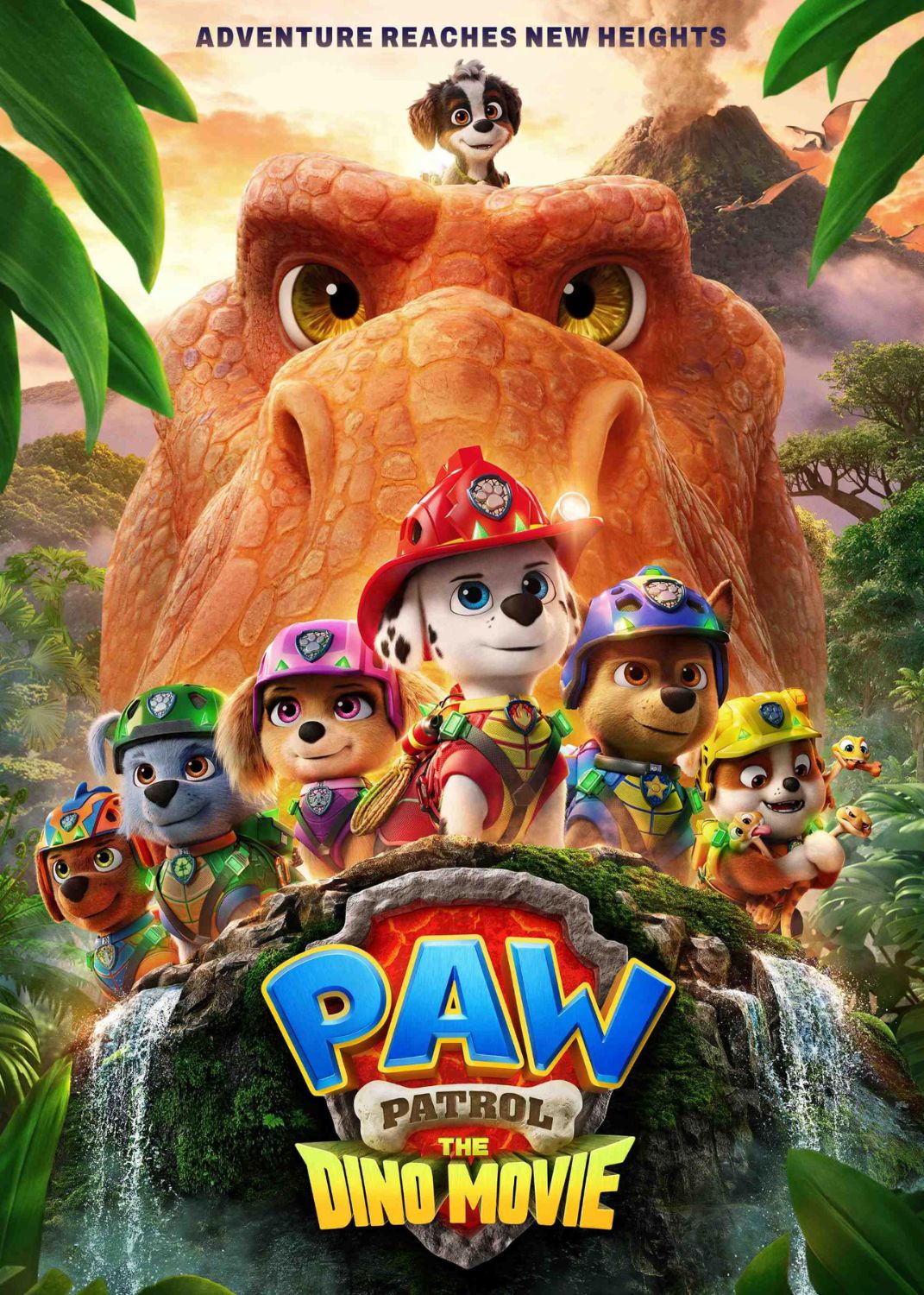 Paw Patrol: The Dino Movie official poster.