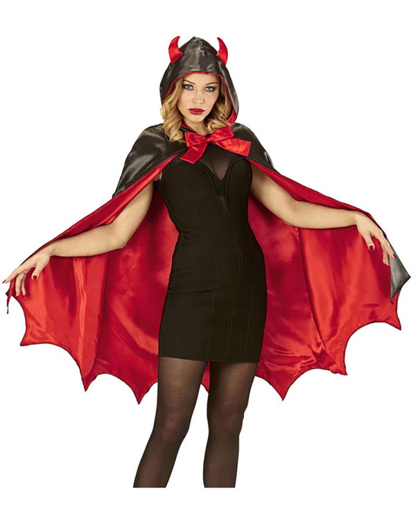 Hooded Devil Cape