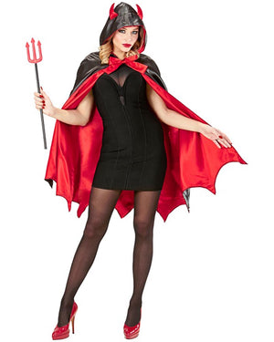 Hooded Devil Cape