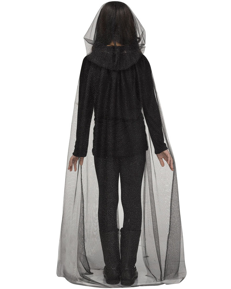 Hooded Sparkle Kids Cape