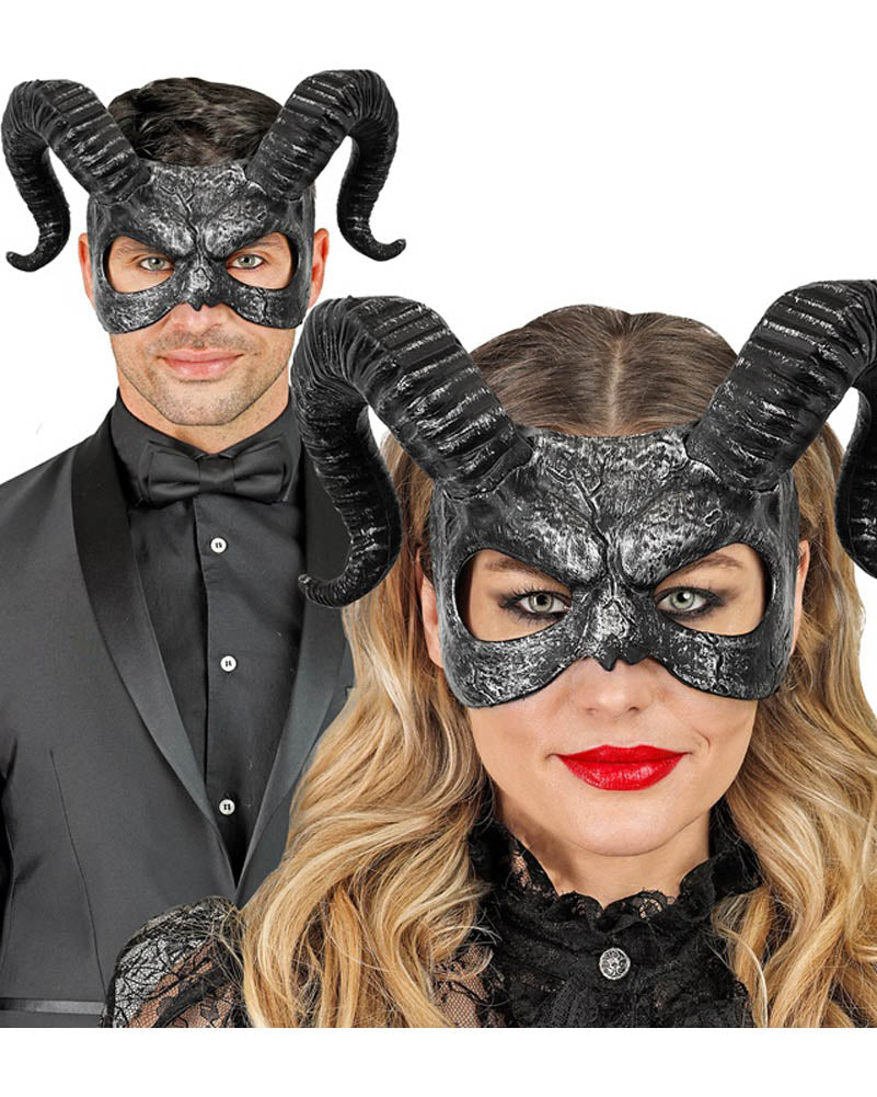 Horns Hard Plastic Mask
