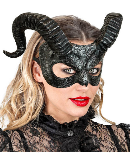 Horns Hard Plastic Mask