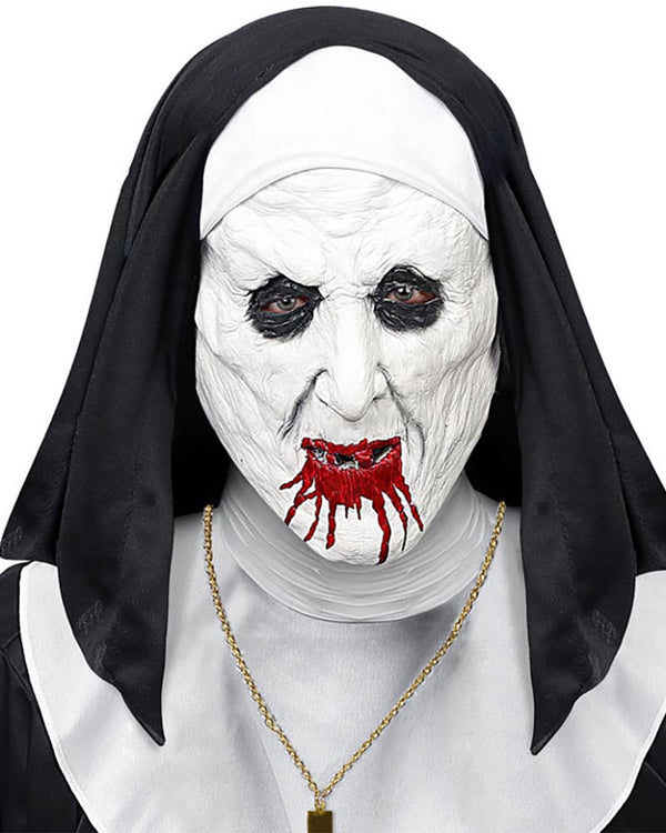 Horror Nun Mask with Headpiece