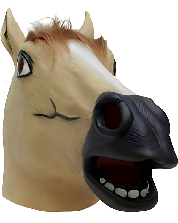 Horse Animal Head Latex Mask