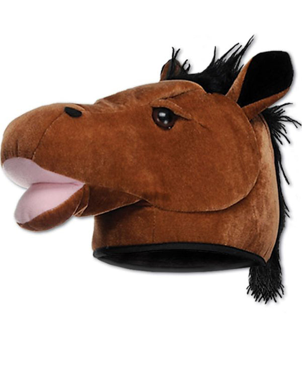 Horse Head Plush Hat