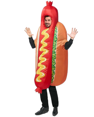 Hot Dog Inflatable Adult Costume