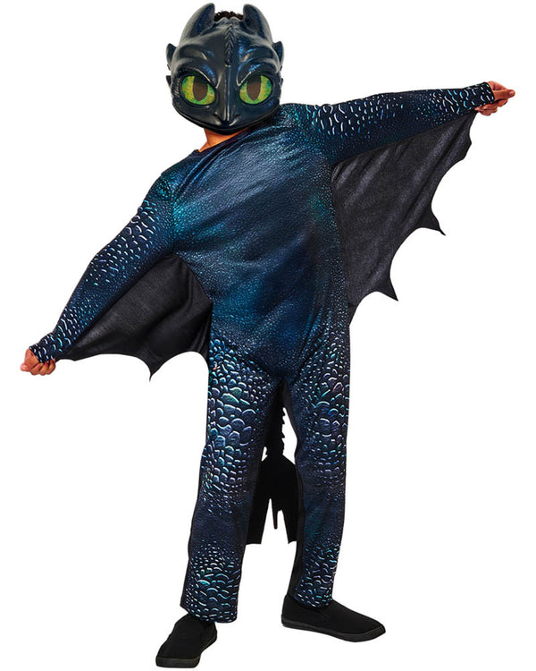 How To Train Your Dragon Toothless Night Fury Deluxe Kids Costume