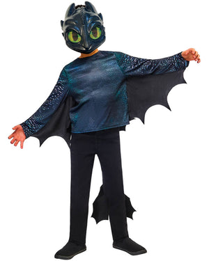 How To Train Your Dragon Toothless Night Fury Kids Costume