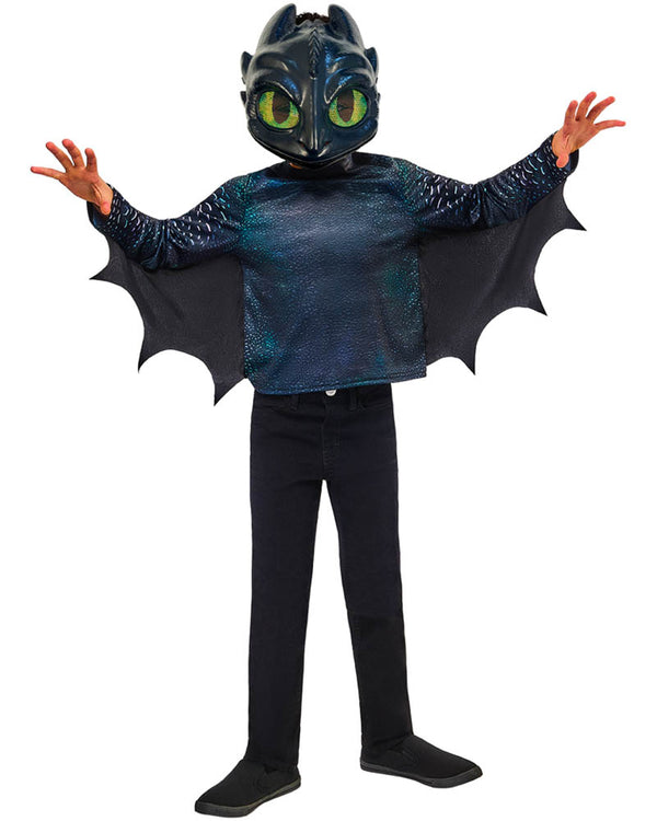 How To Train Your Dragon Toothless Night Fury Kids Costume