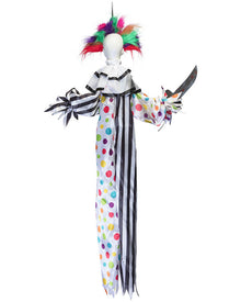 Hungry Clown Animated Hanging Halloween Decoration 1.2m