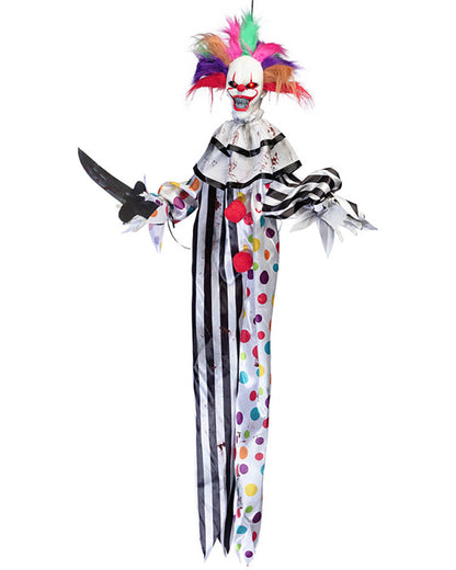 Hungry Clown Animated Hanging Decoration 1.2m