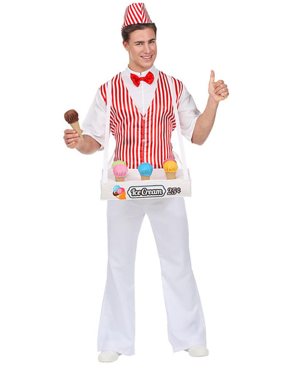 Ice Cream Man Mens Costume