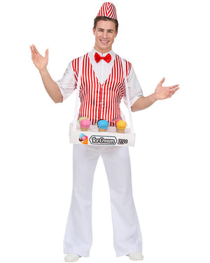 Ice Cream Man Mens Costume