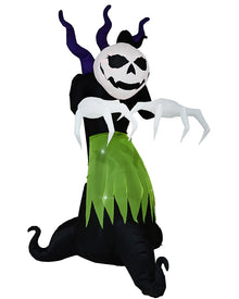 Creepy Flashing Head Lawn Halloween Inflatable 3m