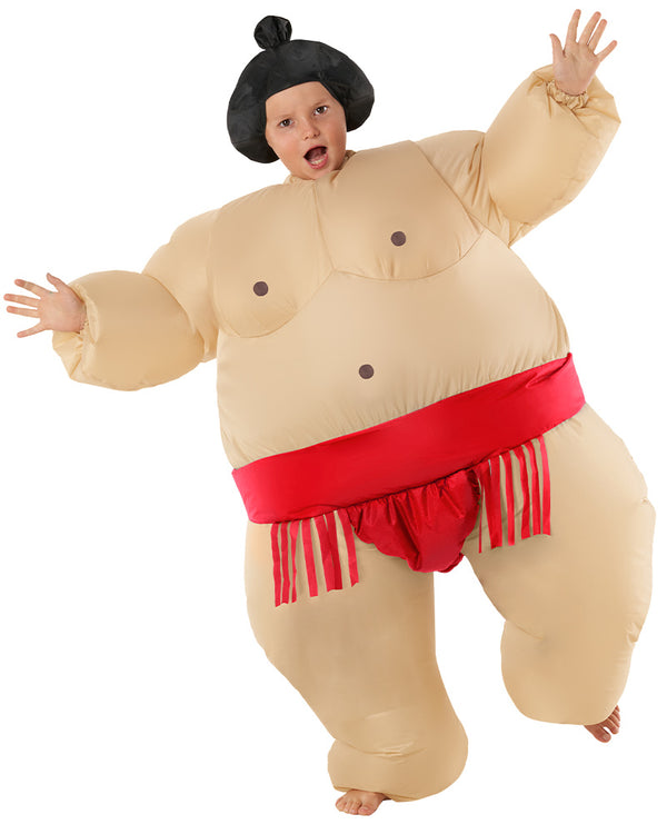 Inflatable Sumo Red MegaMorph Boys Costume