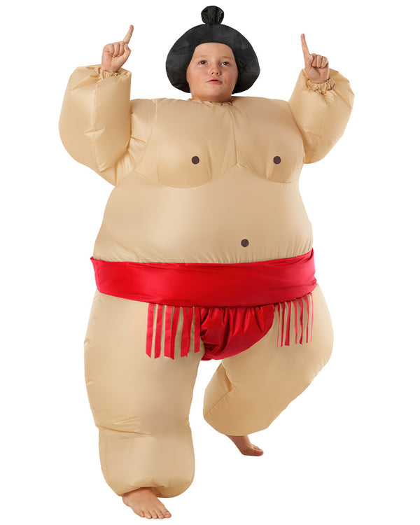 Inflatable Sumo Red MegaMorph Boys Costume