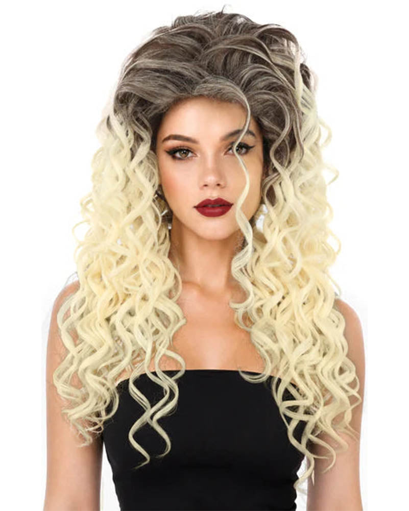 Iris Long Blonde Curly Wig