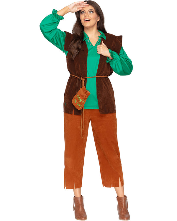 Magic Jack and the Beanstalk Deluxe Plus Size Adults Costume