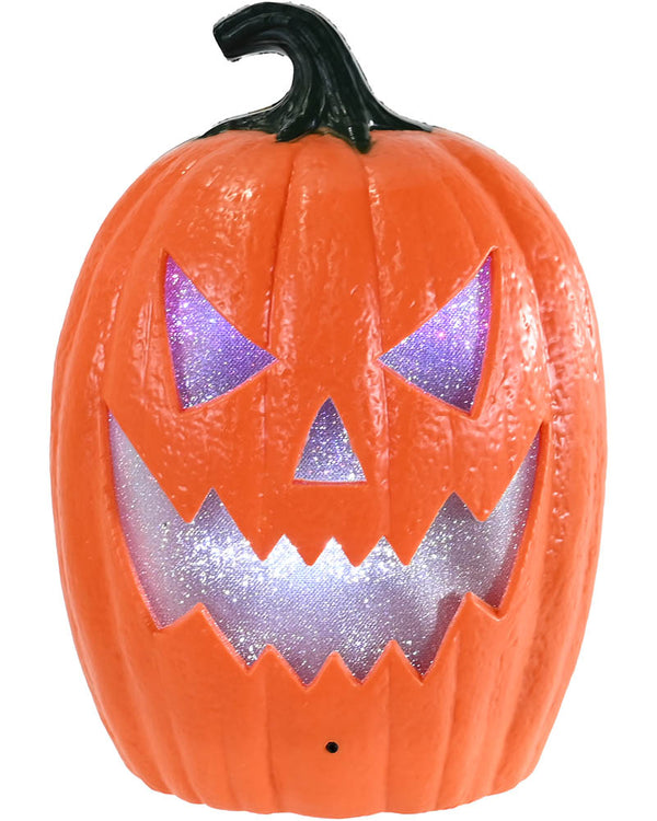 Light Up Jack-O-Lantern Decoration with Sound 30cm