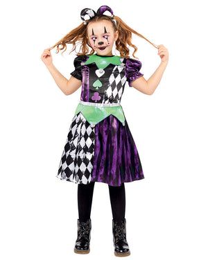 Jester Girls Costume 6-8 Years