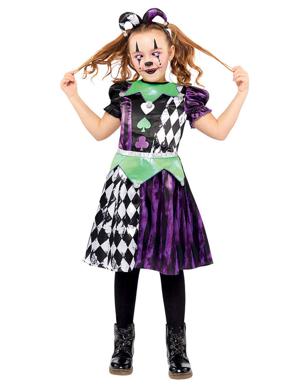 Jester Girls Costume 8-10 Years