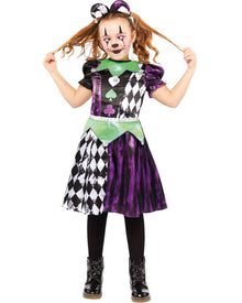 Jester Pop Girls Halloween Costume