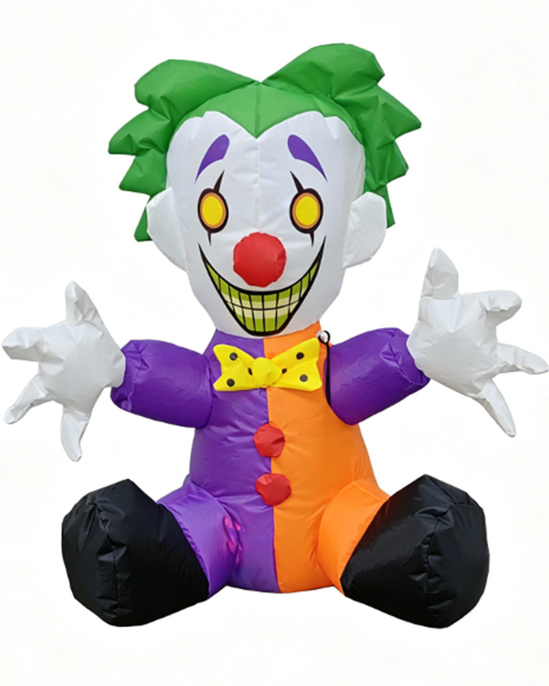 Jokester Clown Lawn Inflatable 80cm