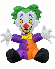 Jokester Clown Lawn Halloween Inflatable 80cm