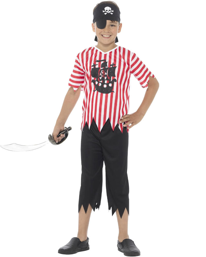 Jolly Pirate Boys Costume