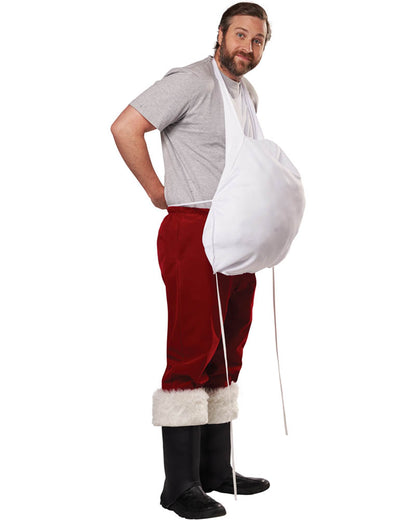 Jolly Santa Claus Deluxe Mens Costume