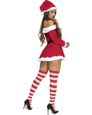 Joyful Clause Womens Christmas Costume