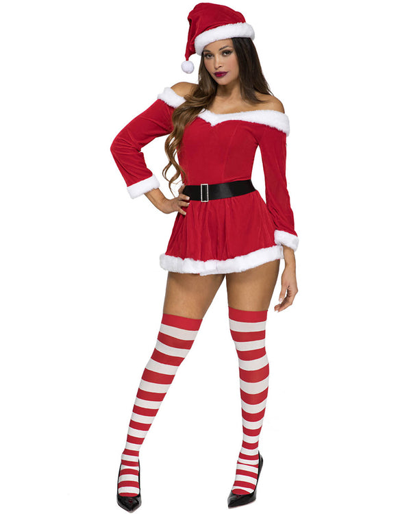 Joyful Clause Womens Christmas Costume
