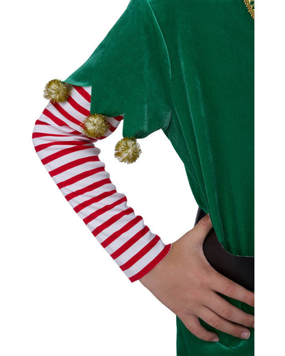 Joyful Elf Kids Costume