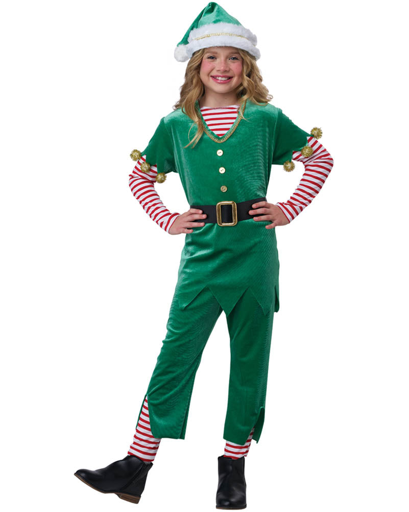 Joyful Elf Kids Costume