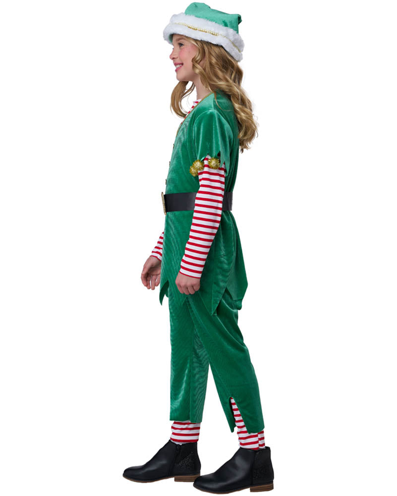 Joyful Elf Kids Costume
