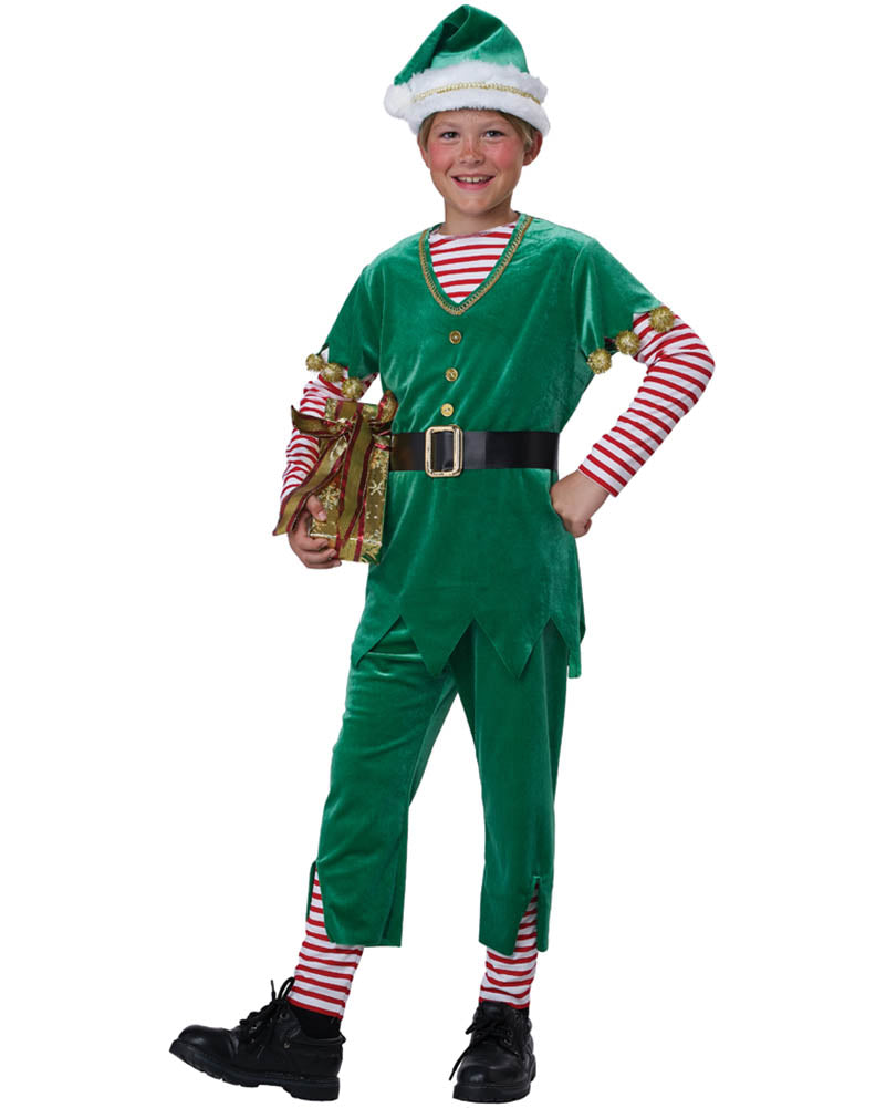 Joyful Elf Kids Costume