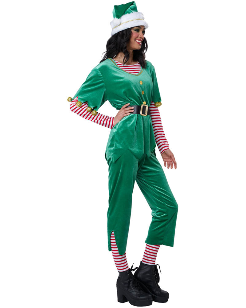 Joyful Elf Womens Costume