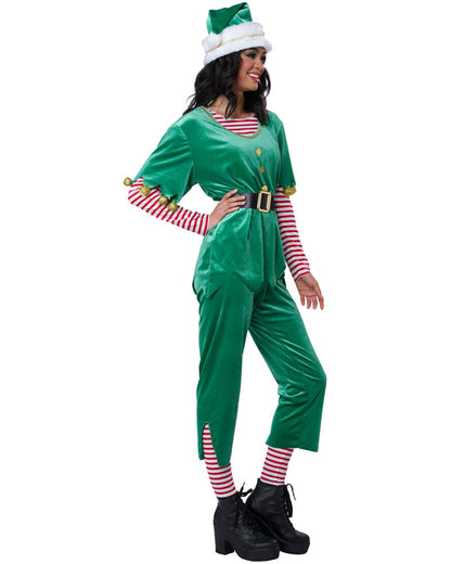 Joyful Elf Womens Costume